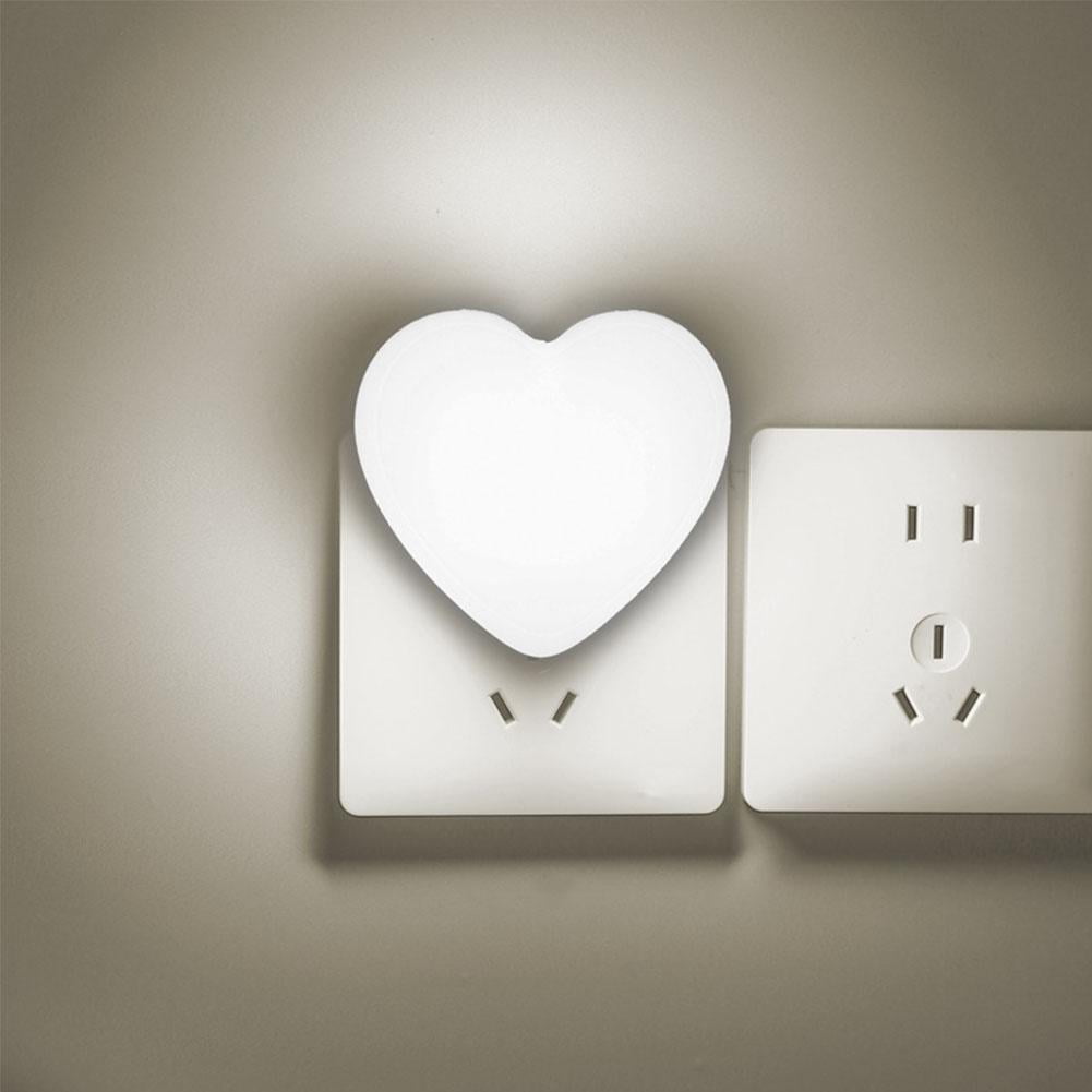Cute Night Lights, 2025 New Heart Shape rsery Nightlight with Light