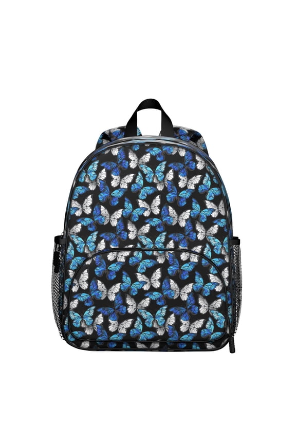 Cute Night Scene Tree Print Ergonomic Backpack - Breathable Padded School Bag for Students with Adjustable Shoulder Straps