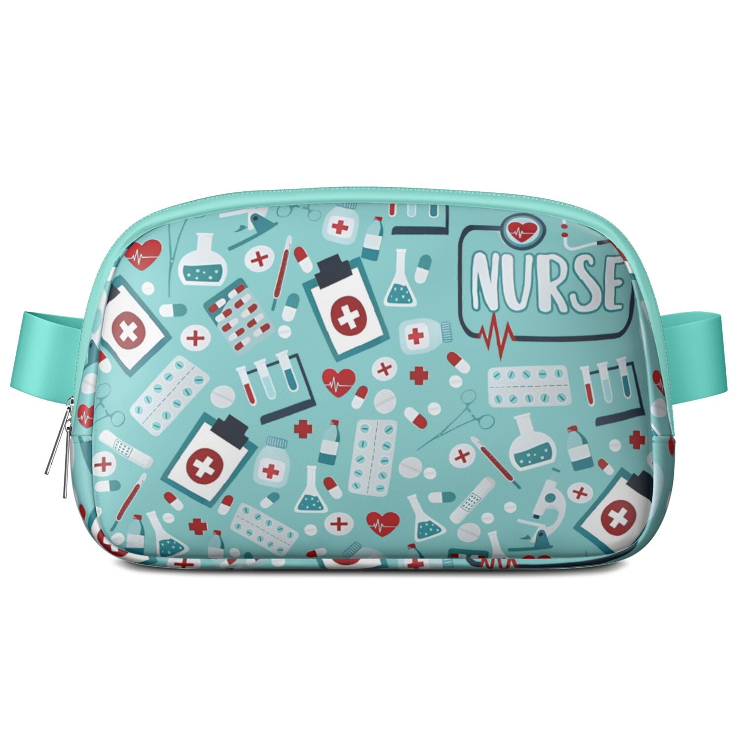 Cute Nurse Aesthetic Belt Bag – Funny Nurse Life Fanny Pack Gift for Nursing Students & Healthcare Heroes, Comfortable & Stylish