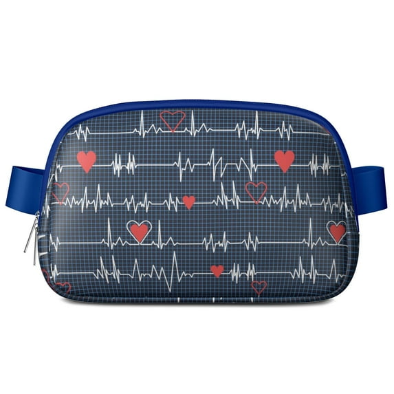 Cute Nurse Aesthetic Waist Pack – Fashionable Waterproof Fanny Pack with Playful Nursing Design, Lightweight for Hospital Shifts & Clinicals