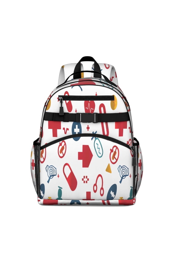 Cute Nurse Backpack - Saving Lives Every Day with Lightweight, Spine-Protecting Design & Breathable Padding