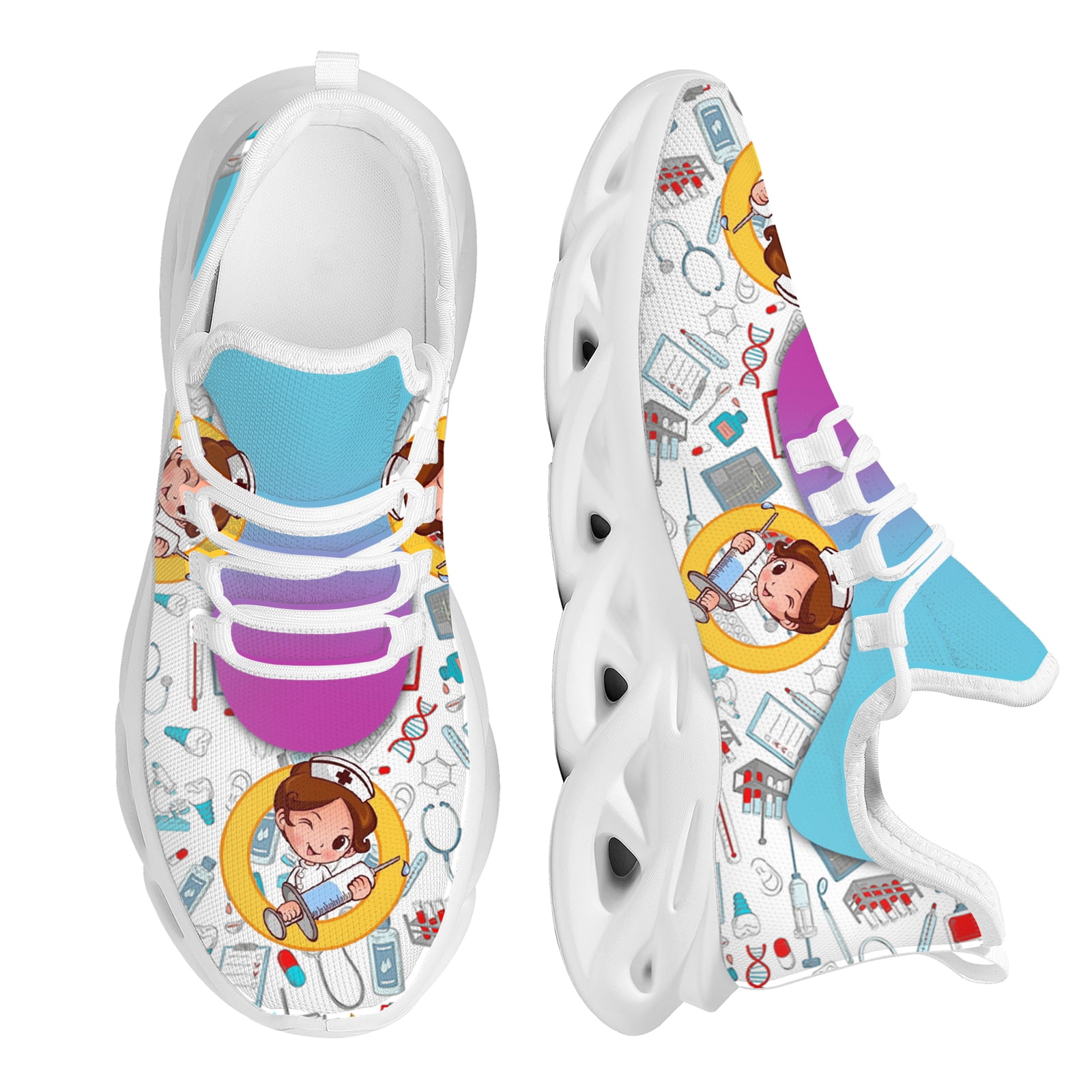 platform nurse shoes