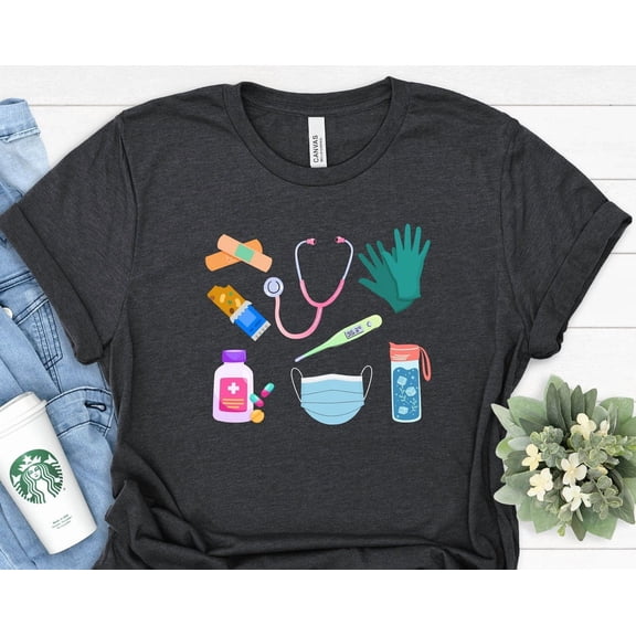 Cute Nurse Items Shirt, Emergency Department Shirt, Er Nurse Shirt, Emergency Nurse Shirt, Future Nurse, Ed Team Shirts, Er Shirt