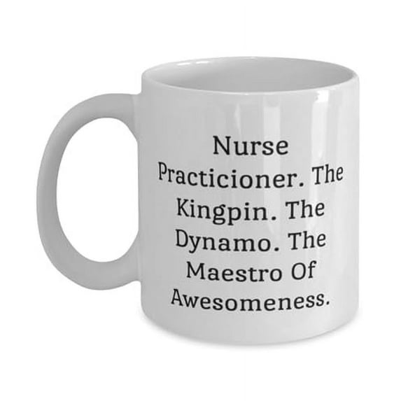 Cute Nurse Practitioner Gifts, Nurse Practicioner. The Kingpin. The, Inappropriate 15oz Mug For Colleagues From Boss, Gift ideas for coworkers, Best gifts for coworkers, Great gifts for