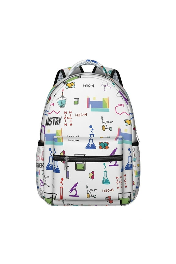 Cute Nurse Students Backpack Nursing Life School Bag with Funny Nurse Aesthetic Design, Lightweight and Durable for Future Nurses and Students