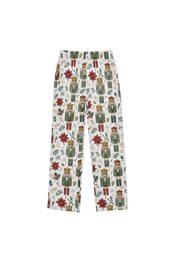 Cute Nutcracker Pajama Pants Soft and Lightweight Elastic Waistband Pajama Pants