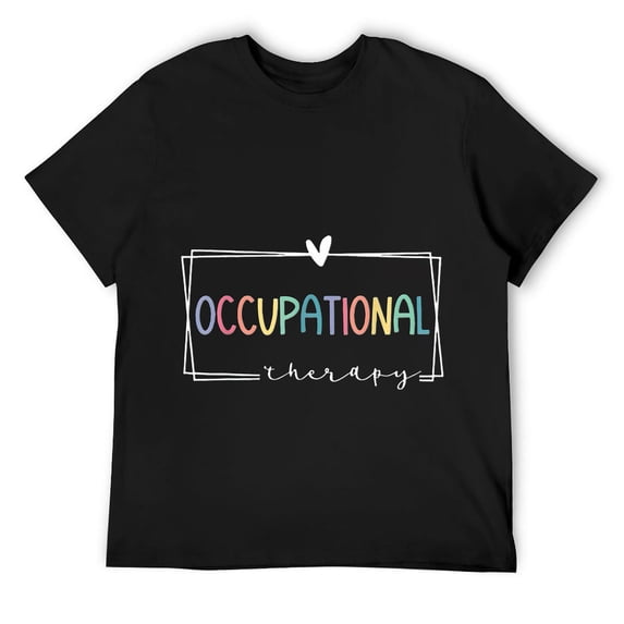 Cute Occupational Therapy Costume OT Therapist Mens T-Shirt Black S