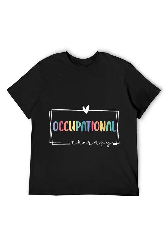 Cute Occupational Therapy Costume OT Therapist Mens T-Shirt Black XL