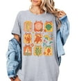 thumbnail image 1 of Cute Ocean Animals Collage Graphic Tee, Girly Summer Beach Tshirt, Cute Ribbon Coquette Summer Shirt, Cute Girly Sealife RIbbon Shirt All Size S-5Xl, 1 of 4