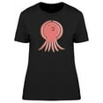 thumbnail image 1 of Cute Octopus Doodle Cartoon T-Shirt Women -Image by Shutterstock, Female Medium, 1 of 2