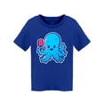 thumbnail image 1 of Cute Octopus Holding Ice Cream T-Shirt Toddler -Image by Shutterstock,  4 Toddler, 1 of 2