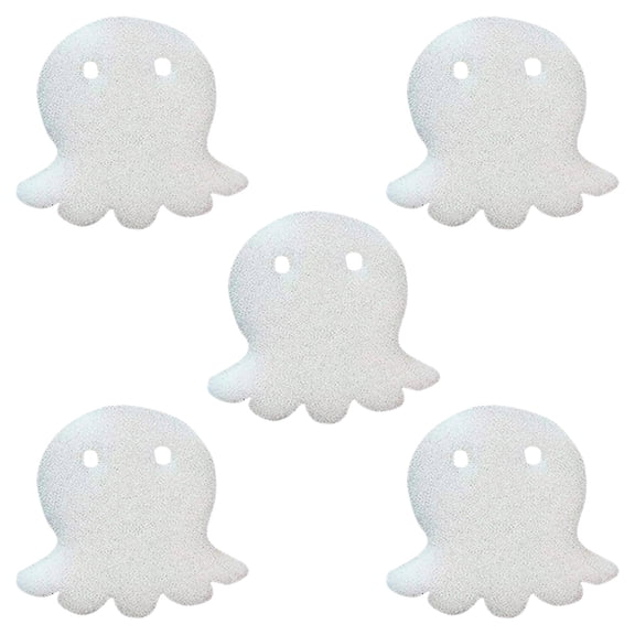 Cute Octopus Shaped Non-Slip Bathtub Mat for Kids Soft, Safe, and Fun Bath Time Experience, 15 x 15 inches, White
