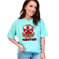 thumbnail image 1 of Cute Octopus Takoyaki Anime Graphic Tee, Funny Japanese Street Food Cartoon Shirt, Kawaii Octopus Character T-Shirt, Unique Gift, Chalky Mint Comfort Colors T-Shirt, 2XL, 1 of 1