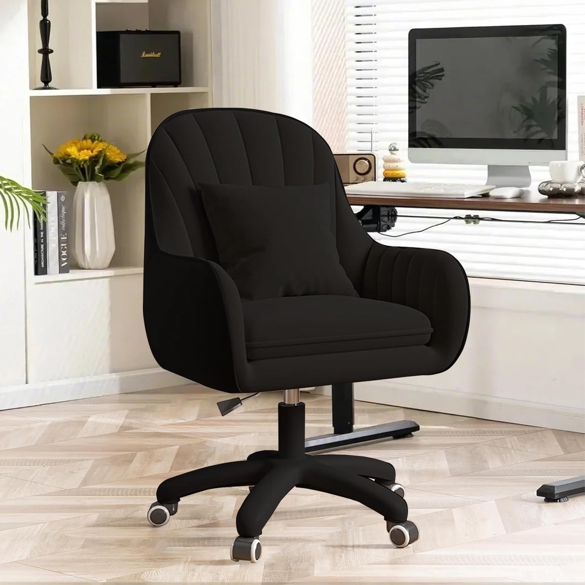 Cute Office Chair Home Computer Chairs Adjustable Task Chairs Modern ...