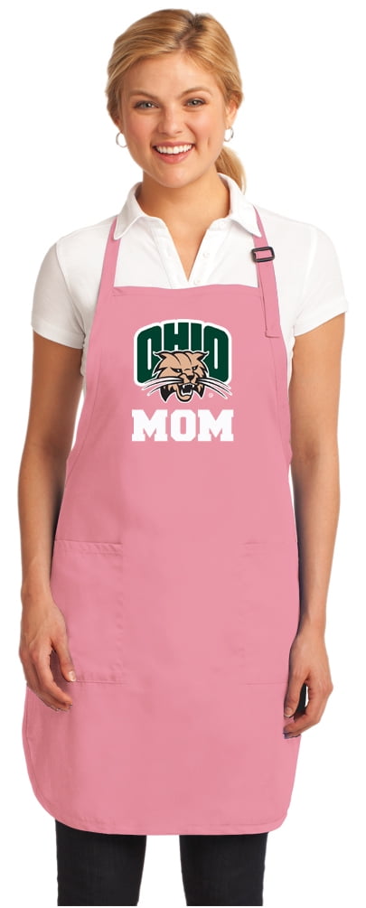 Cute Ohio University Mom Apron  - Made in the USA!