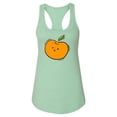 thumbnail image 1 of Cute Orange Design Tank Women -Image by Shutterstock, Female x-Large, 1 of 4