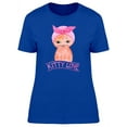 thumbnail image 1 of Cute Orange Kitty Love T-Shirt Women -Image by Shutterstock, Female Small, 1 of 2