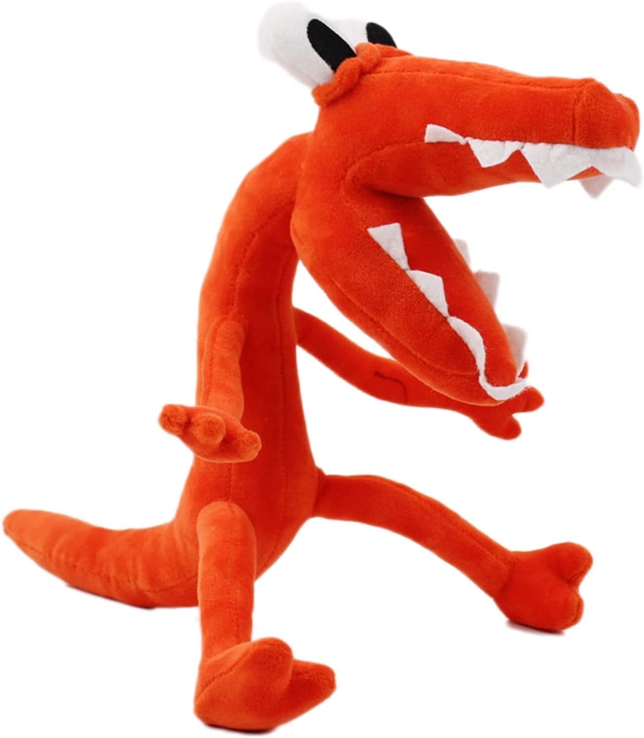 DSK GLOBAL Cute Orange Rainbow Friends Plush Toy, Cartoon Anime Game Character Doll Soft Stuffed Animal Plushie Gift for Kids