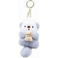 thumbnail image 1 of Cute Otter Plush Keychain Charm for Bags & Backpacks – 2025 New Soft Stuffed Animal Bag Charm, Adorable Key Ring Gift for Otter Lovers, 1 of 7