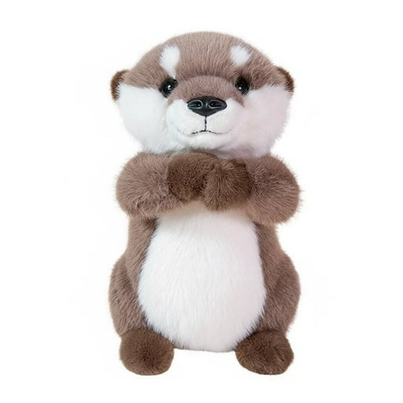 Cute Otter Plush Soft Plushie Toy Stuffed Animal Birthday Gift for Kids Children Girls Boys 9.8 Inch Sea Otter Stuffed Animals