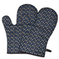 thumbnail image 1 of Cute Oven Mitts,Dark Blue Christmas Gingerbread Pattern Oven Mitt 2-Pack Set,Kitchen Gloves for Oven,Heat Resistant Oven Mitts 7.7"x12", 1 of 7