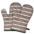thumbnail image 1 of Cute Oven Mitts,Multicolor Christmas Tree Pattern Oven Mitt 2-Pack Set,Kitchen Gloves for Oven,Heat Resistant Oven Mitts 7.7"x12", 1 of 7