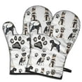 thumbnail image 1 of Cute Oven Mitts,Schnauzer Dogs Oven Mitt 2-Pack Set,Kitchen Gloves for Oven,Heat Resistant Oven Mitts 7.7"x12", 1 of 7
