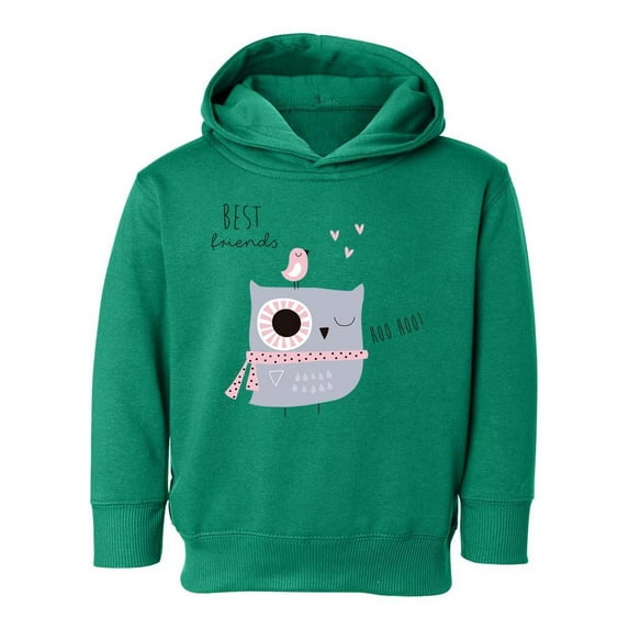 Cute Owl And Bird Friends Hoodie Toddler -Image by Shutterstock, 5 Toddler