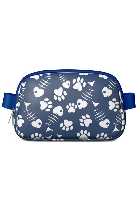 Fanny Pack for Women – Big Eyes Cartoon Owl Waist Bag with Night Pattern Design, Lightweight and Adorable Travel Belt Bag