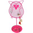 thumbnail image 1 of Cute Owl Jewelry Organizer Pink Earring Jewelry Stand Dresser Top Jewelry Organizer for Teens Earring Holder, 1 of 1
