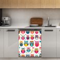 thumbnail image 1 of Cute Owl Pattern-1 Dishwasher Magnet Cover Decorative Sticker for Home Cabinet Kitchen 23" x26", 1 of 5