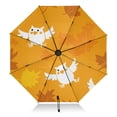 thumbnail image 1 of Cute Owl Pattern Design Extra Large Automatic Umbrella, UV Protection, Waterproof, Auto Open and Close, 1 of 7