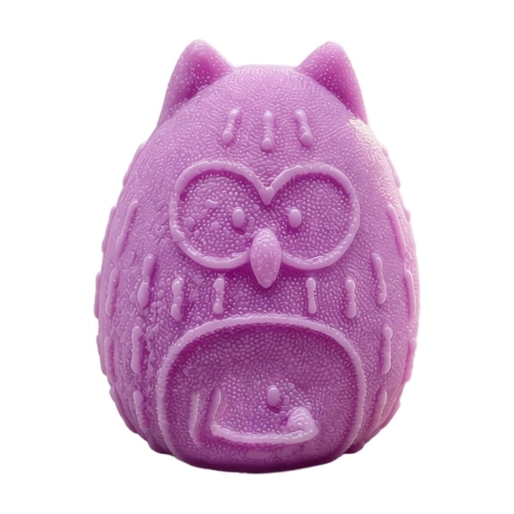 Cute Owl TPR Squishy Toys, Slow Rising Soft Pinch Stress Relief Fidget, Kawaii Animal Squeeze for Desk Office Home Sensory Fun Decor
