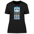thumbnail image 1 of Cute Owl With Boho Patterns T-Shirt Women -Image by Shutterstock, Female x-Large, 1 of 2