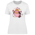 thumbnail image 1 of Cute Owl With Ethnic Body T-Shirt Women -Image by Shutterstock, Female Large, 1 of 4
