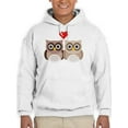 thumbnail image 1 of Cute Owls In Love.
 Hoodie Men -SPIdeals Designs, Male x-Large, 1 of 4