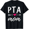 thumbnail image 1 of Cute PTA Mom Heart Symbol T-Shirt, 1 of 4