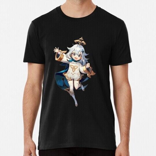 Cute Paimon Genshin Impact S to 5XL Made in the USA T-Shirt