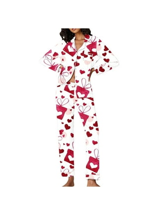 Womens Valentines Day Sleepwear