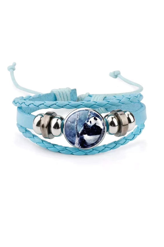 Cute Panda Accessories Bracelet, Crystal, Style Q5582