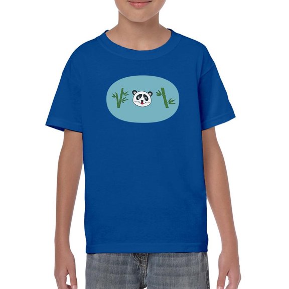 Cute Panda And Bamboo T-Shirt Juniors -Image by Shutterstock, Small