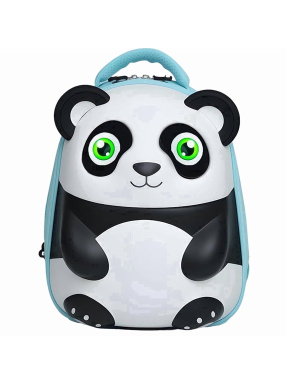 Cute 3D Panda Smart LED Backpack, Programmable App Controlled LED Screen Mini Daypack, Lightweight Waterproof Hard Shell Cute Gift Bag