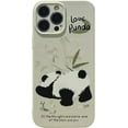 thumbnail image 1 of Cute Panda Bamboo Soft  for iPhone Case (Green,iPhone 12 Pro), 1 of 6