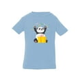 thumbnail image 1 of Cute Panda Bear Opening Present T-Shirt Infant -Image by Shutterstock,  6 Months, 1 of 4