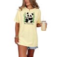 thumbnail image 1 of Cute Panda Bear T-Shirt, Mom and Baby Panda Graphic Tee, Family Matching Shirt, Bamboo Buddy Design, Adorable Animal Print Top, Butter Comfort Colors T-Shirt, 2XL, 1 of 1