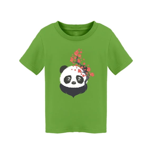 Cute Panda Bear With Sakura Tree T-Shirt Toddler -Image by Shutterstock,  3 Toddler