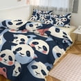 thumbnail image 1 of Cute Panda Bedding Set with Zipper Closure for Girls & Boys, 1 of 6