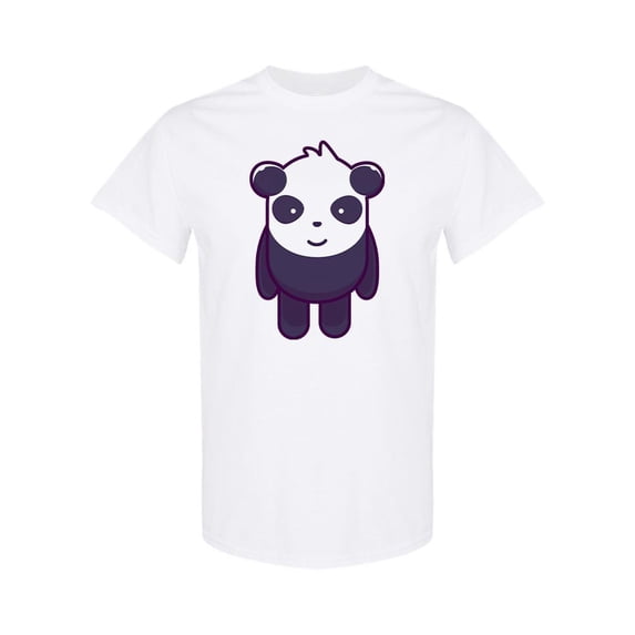 Cute Panda Design T-Shirt Men -Image by Shutterstock, Male Medium