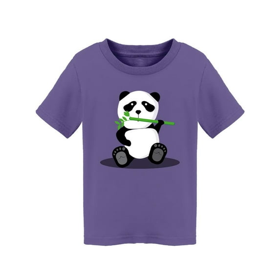 Cute Panda Eating T-Shirt Toddler -Image by Shutterstock, 5 Toddler
