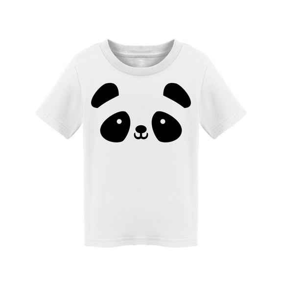 Cute Panda Face Design T-Shirt Toddler -Image by Shutterstock,  3 Toddler